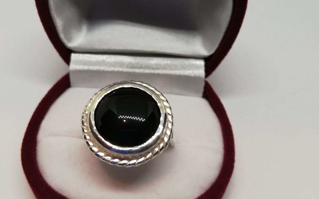 Anillo Piedra|06 Piedra Onix