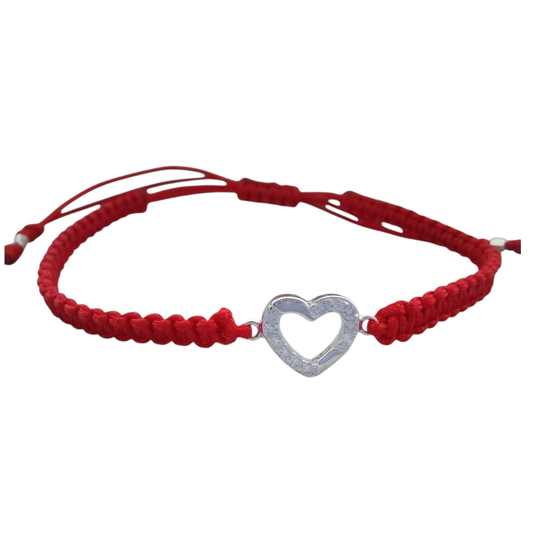 Pulsera Hilo Corazón